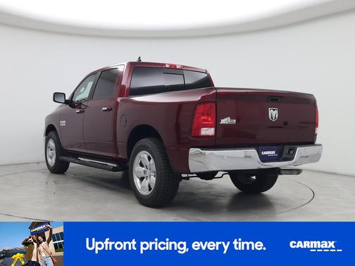 Red 2018 RAM 1500 Bighorn