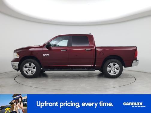 Red 2018 RAM 1500 Bighorn