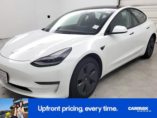White 2022 Tesla Model 3 Long Range