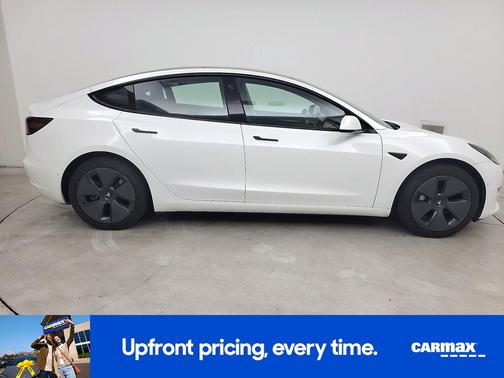White 2022 Tesla Model 3 Long Range