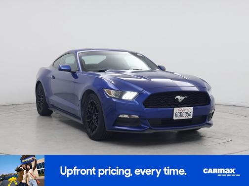 Blue 2017 Ford Mustang