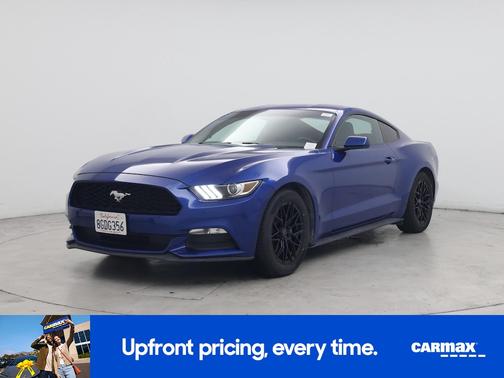 Blue 2017 Ford Mustang