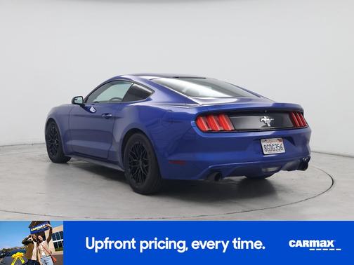 Blue 2017 Ford Mustang