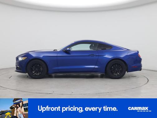 Blue 2017 Ford Mustang