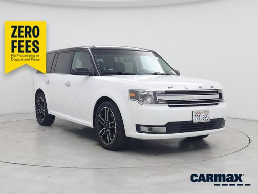 White 2015 Ford Flex SEL