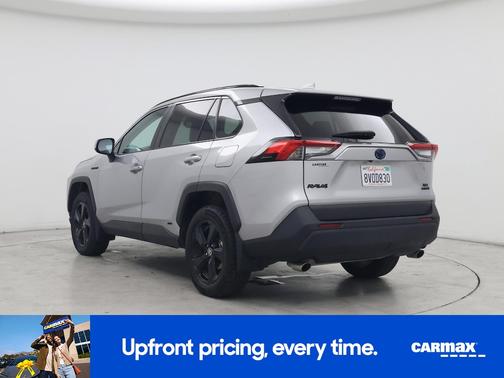 Silver 2021 Toyota RAV4 Hybrid XLE Premium