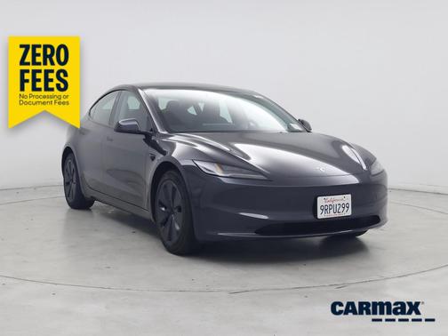 Gray 2025 Tesla Model 3 Long Range