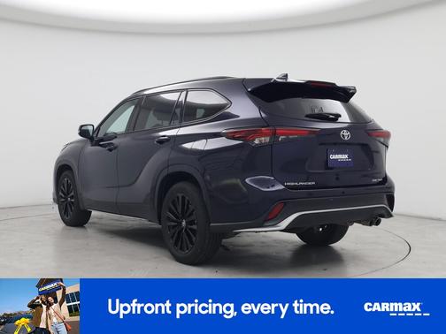 Blue 2025 Toyota Highlander XSE