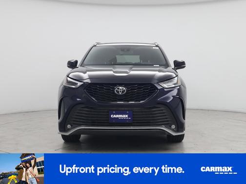 Blue 2025 Toyota Highlander XSE