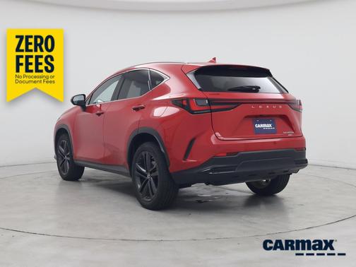 Red 2022 Lexus NX 450h+ Luxury