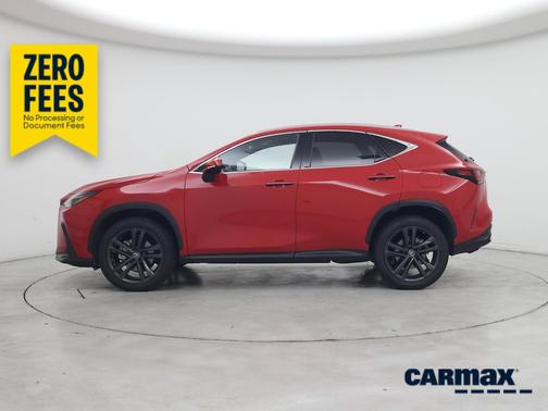 Red 2022 Lexus NX 450h+ Luxury