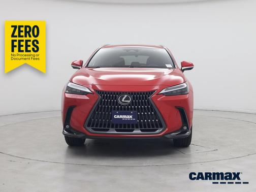 Red 2022 Lexus NX 450h+ Luxury