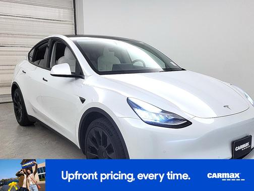 White 2021 Tesla Model Y Long Range