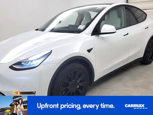 White 2021 Tesla Model Y Long Range