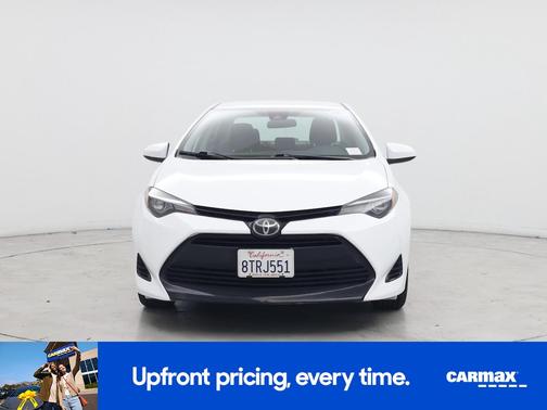 White 2018 Toyota Corolla LE