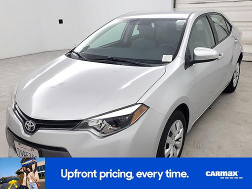 Silver 2016 Toyota Corolla LE