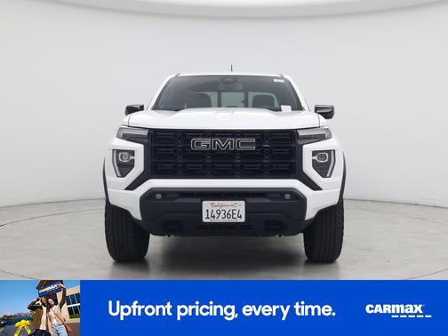 White 2024 GMC Canyon Elevation