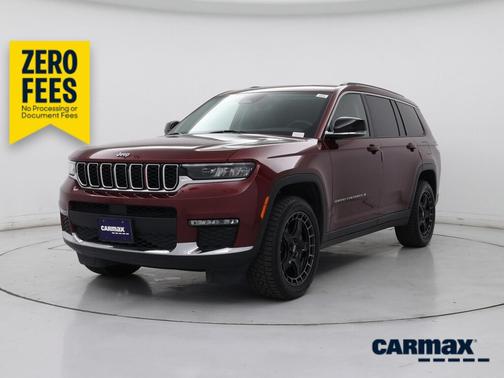 Burgundy 2021 Jeep Grand Cherokee L Limited