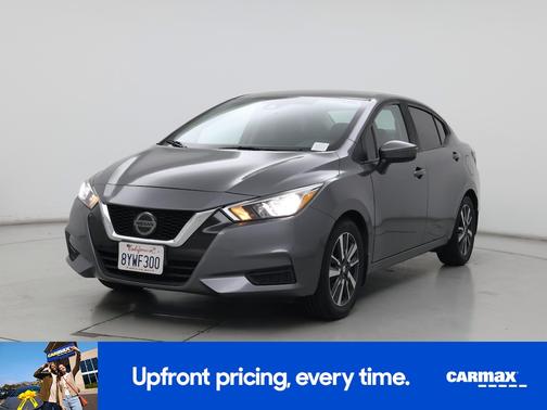 Gray 2021 Nissan Versa SV