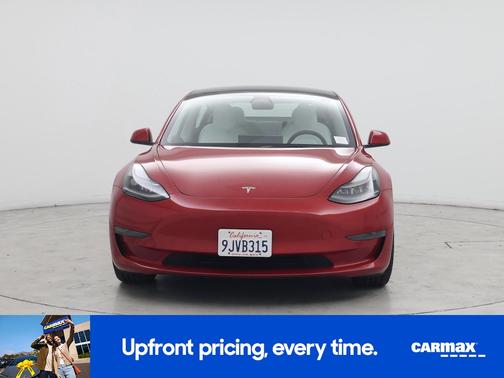 Red 2023 Tesla Model 3