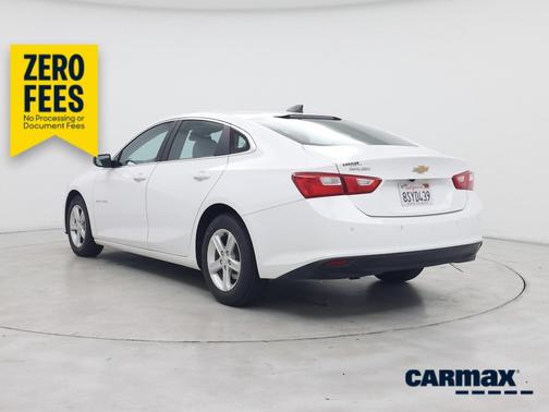 White 2020 Chevrolet Malibu LS