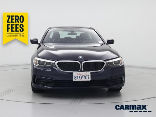 Blue 2019 BMW 530 I