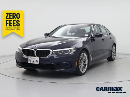 Blue 2019 BMW 530 I