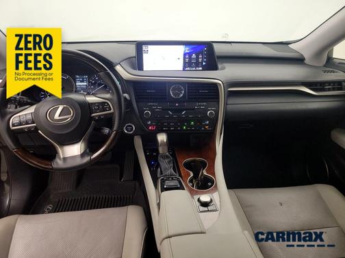 Black 2019 Lexus RX 450h L Luxury