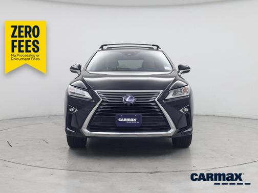 Black 2019 Lexus RX 450h L Luxury