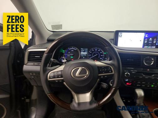 Black 2019 Lexus RX 450h L Luxury
