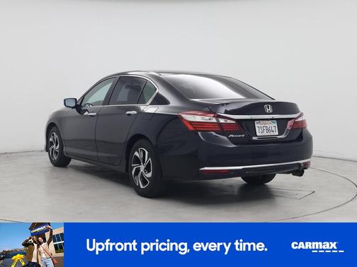 Black 2016 Honda Accord LX