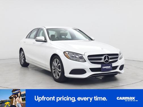 White 2017 Mercedes-Benz C-Class