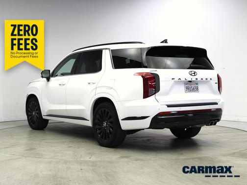 White 2024 Hyundai PALISADE Calligraphy Night Edition