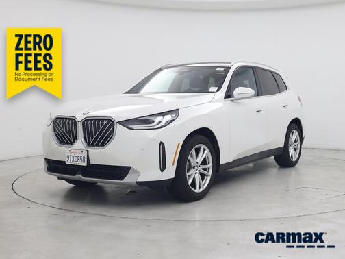 White 2025 BMW X3 xDrive30