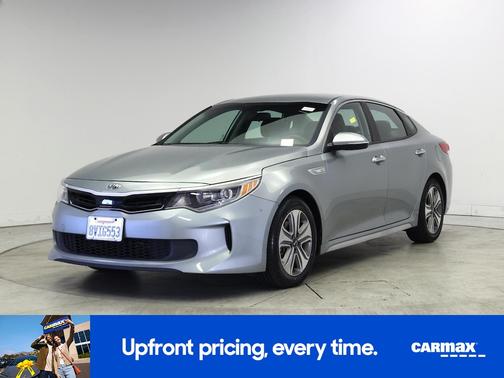 Silver 2017 Kia Optima Hybrid EX