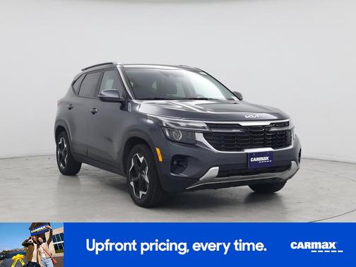 Gray 2025 Kia Seltos S