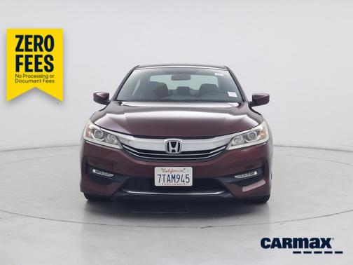 Red 2016 Honda Accord Sport