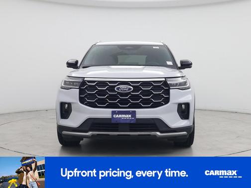 Gray 2025 Ford Explorer Platinum