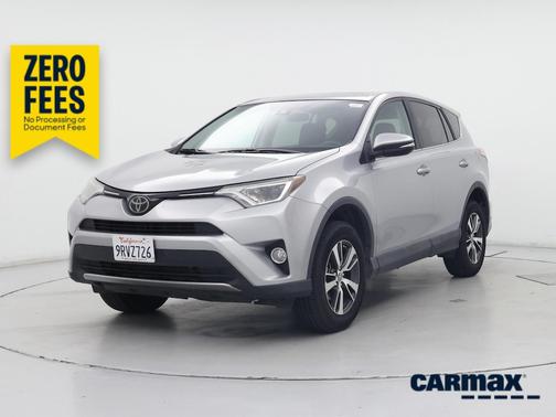 Silver 2018 Toyota RAV4 XLE