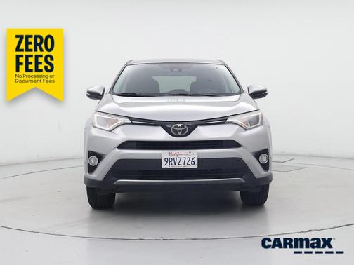 Silver 2018 Toyota RAV4 XLE
