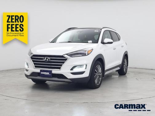 White 2019 Hyundai TUCSON Ultimate