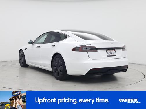 White 2022 Tesla Model S
