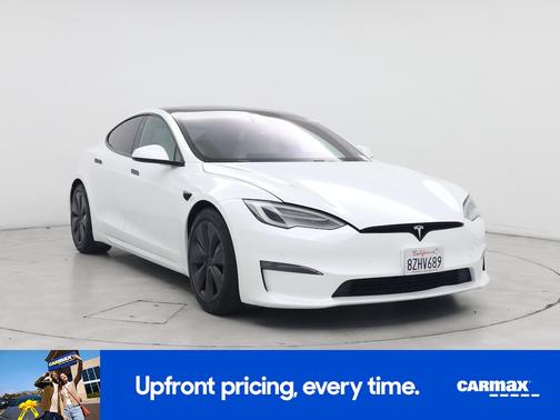 White 2022 Tesla Model S