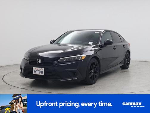 Black 2022 Honda Civic Sport