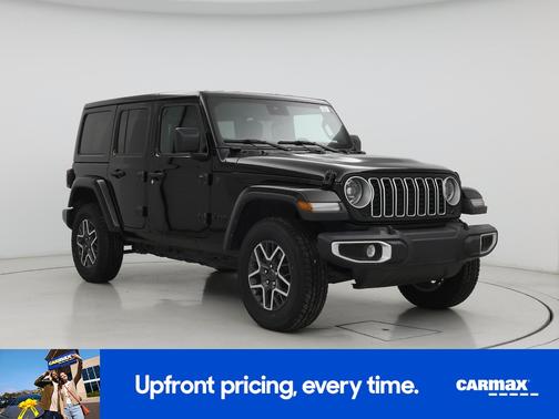 Black 2025 Jeep Wrangler Sahara