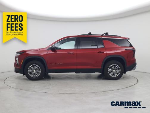 Red 2025 Chevrolet Traverse LT