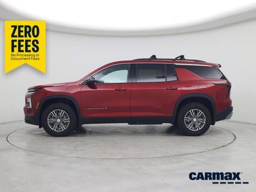 Red 2025 Chevrolet Traverse LT
