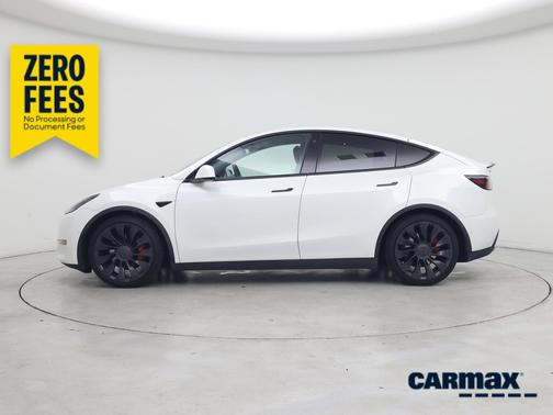 White 2022 Tesla Model Y Performance