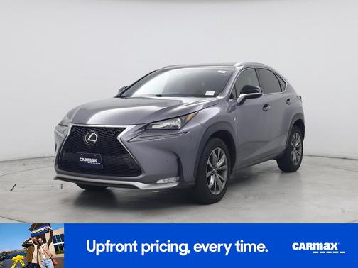 Gray 2016 Lexus NX 200t F-Sport