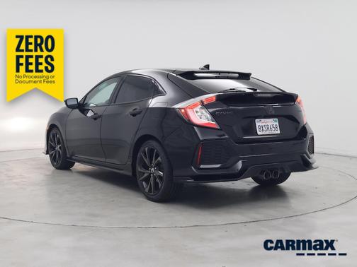 Black 2019 Honda Civic Sport